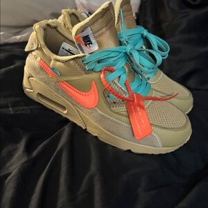 Nike Airmax 90 Off White Desert One. Men’s 9.5. Worn like 5 times. Read desp.